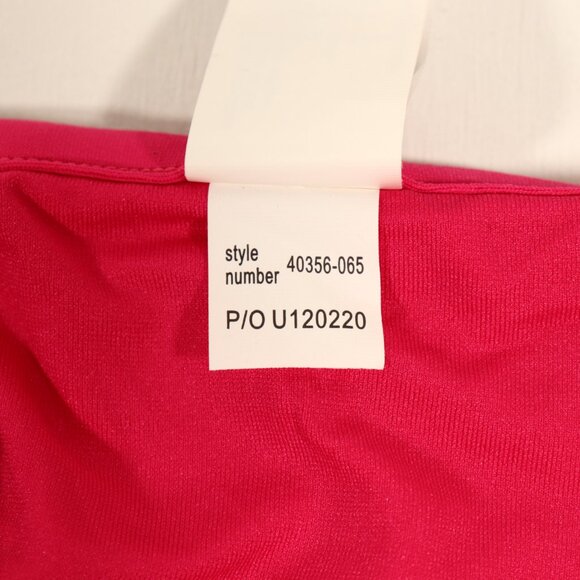 NWT Seafolly X Revolve Brazilian Tie Side in Persian Pink - Picture 8 of 13